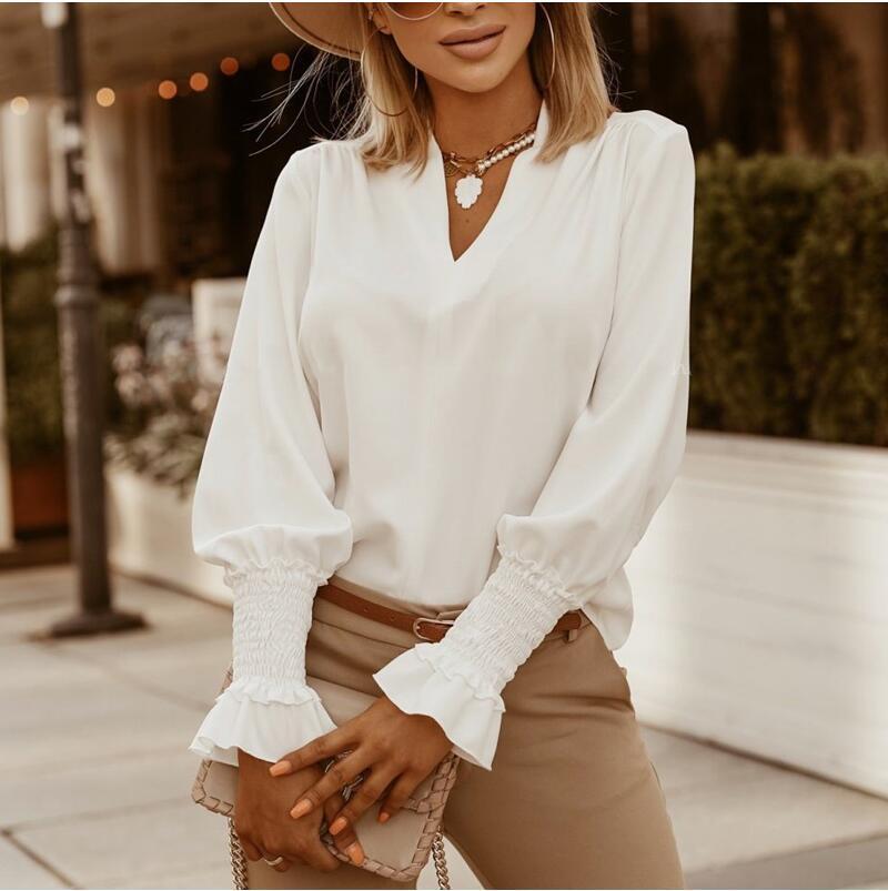 V-Neck Loose Pullover