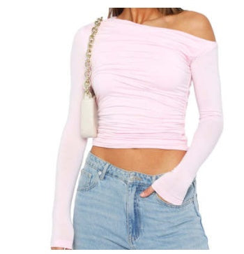 One-Shoulder Cutout Top