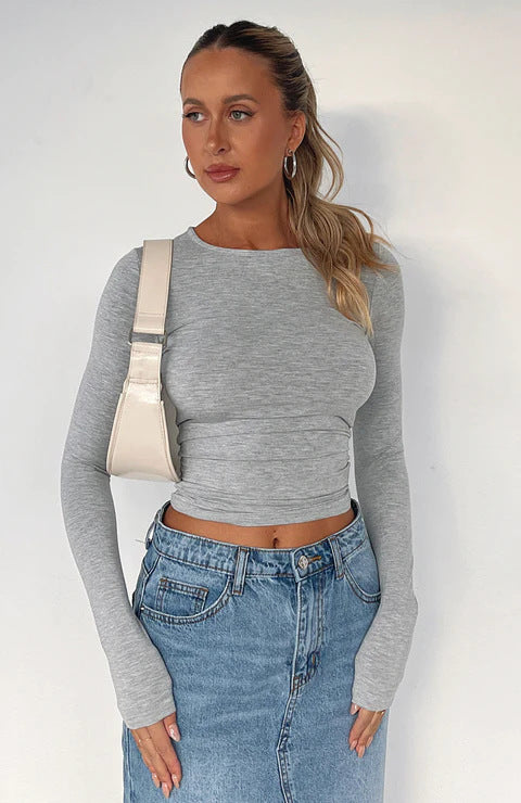 Slim Fit Long Sleeve Pullover