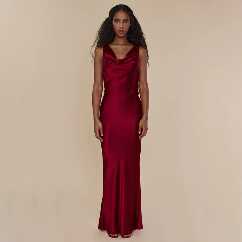 Women's Lace-Up Evening Gown