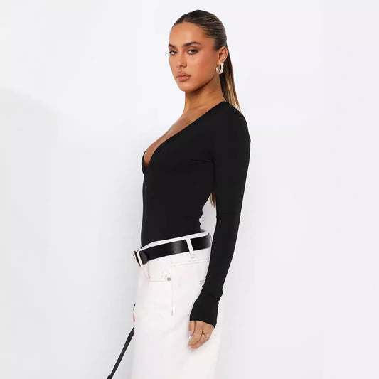 Elegant Versatile Long & Short Sleeve Women's Top
