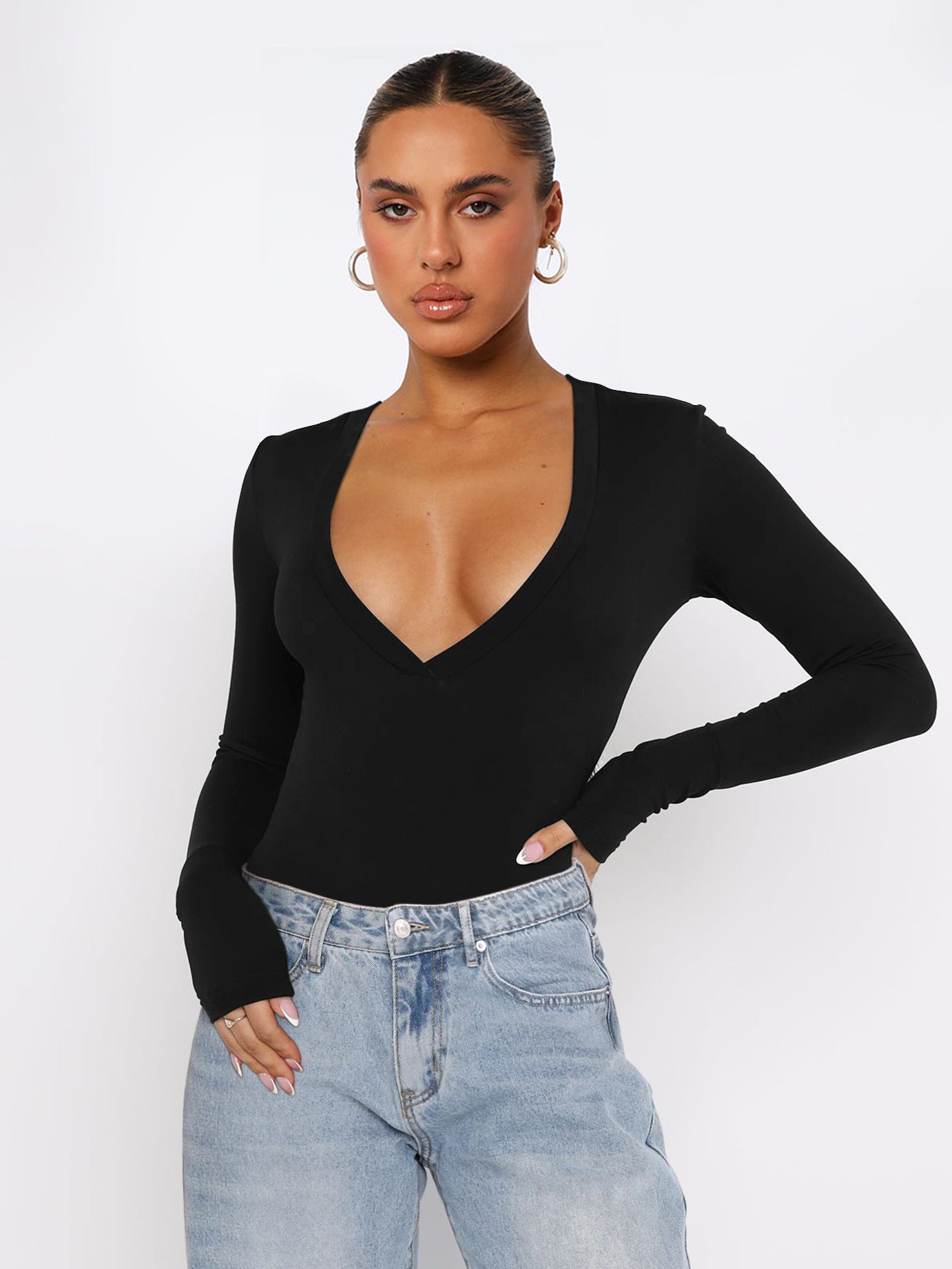 Elegant Versatile Long & Short Sleeve Women's Top