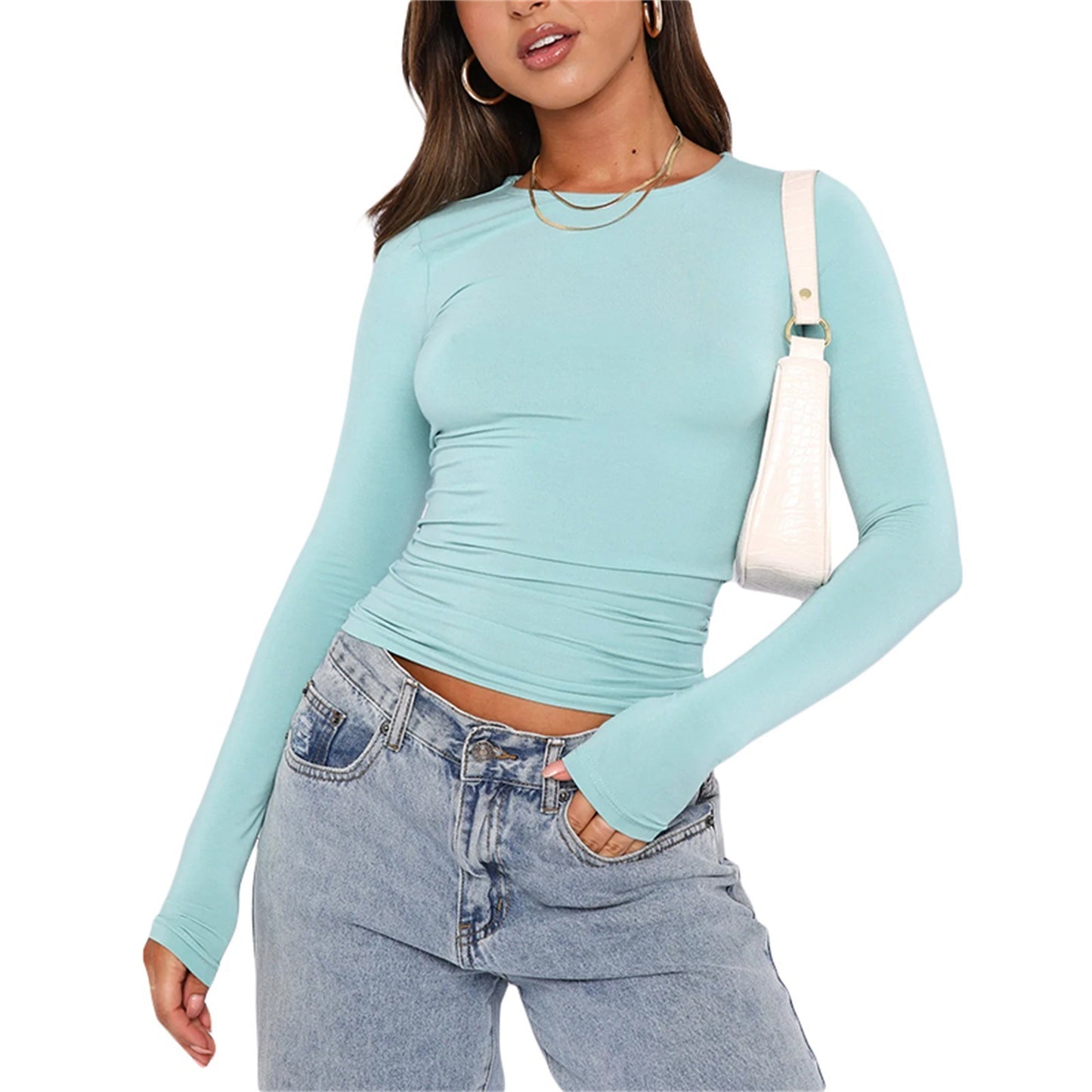 Slim Fit Pullover T-Shirt