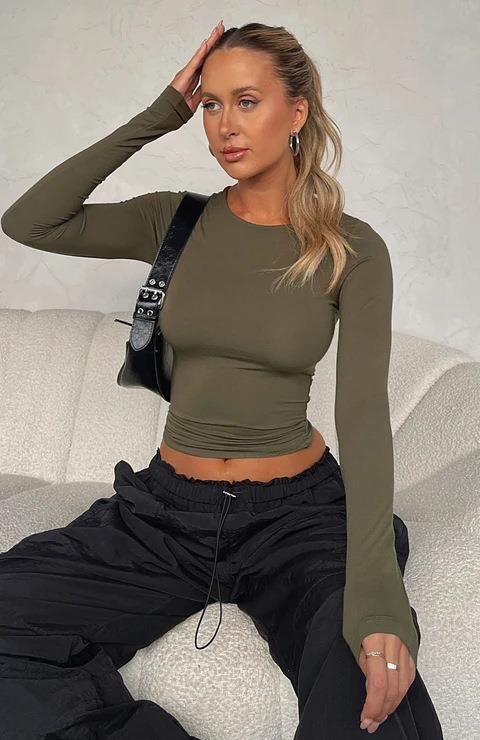 Slim Fit Long Sleeve Pullover