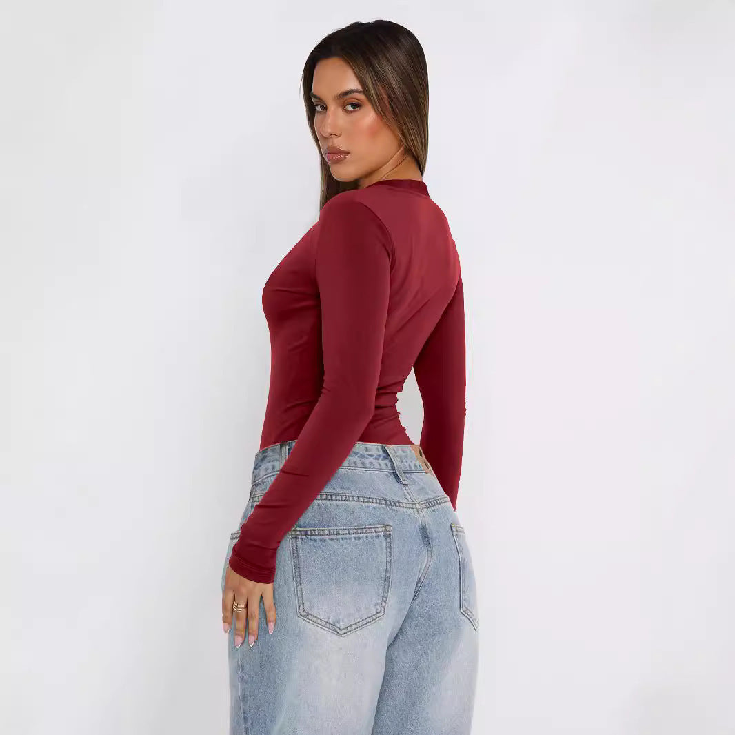 Elegant Versatile Long & Short Sleeve Women's Top