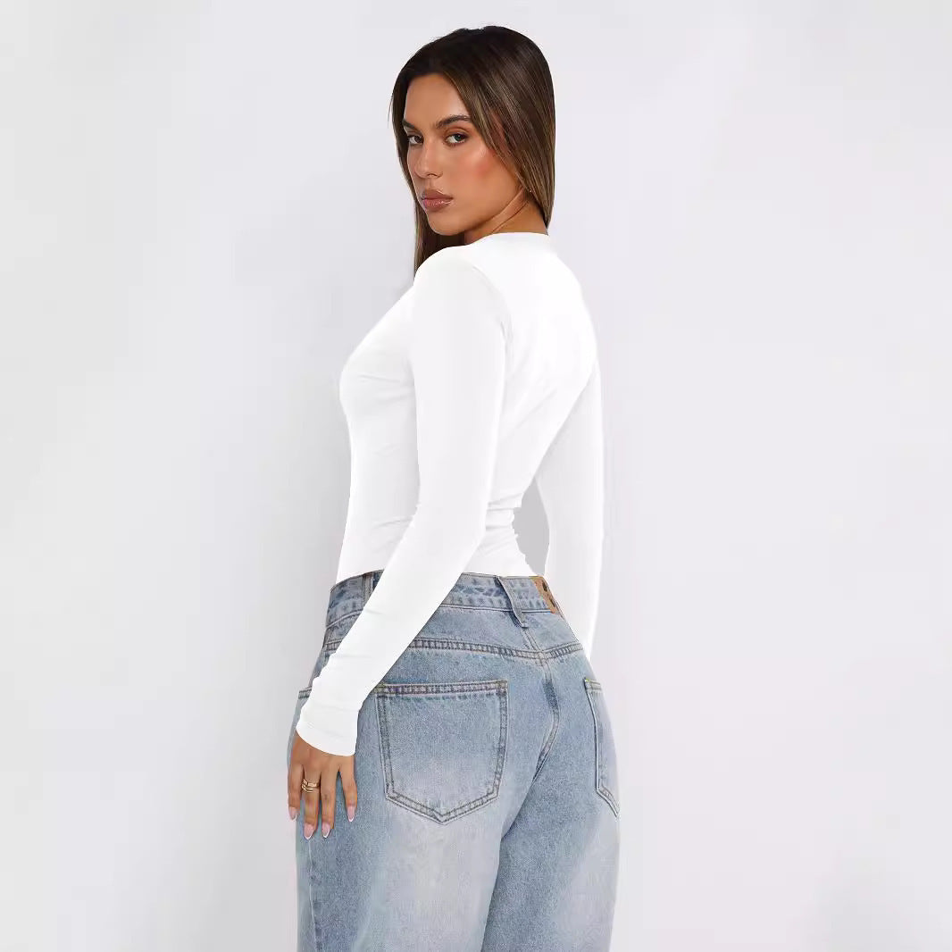 Elegant Versatile Long & Short Sleeve Women's Top